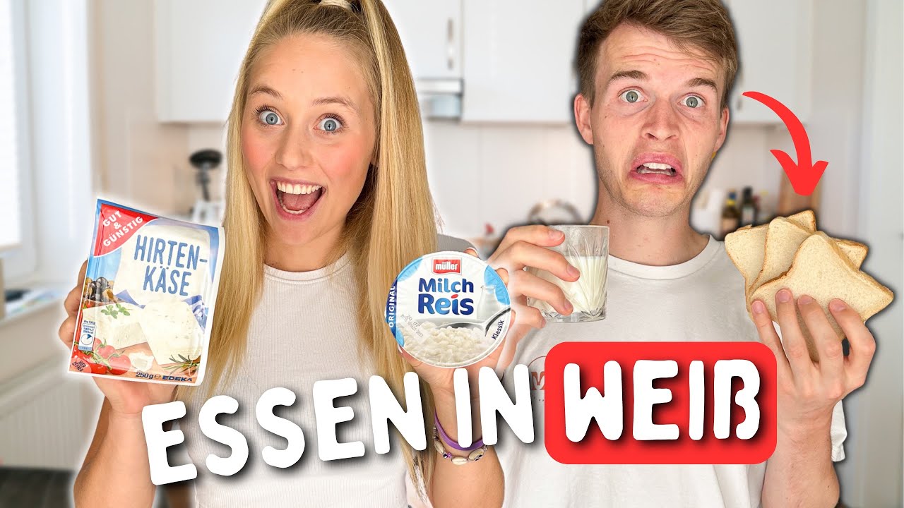 Ein Tag NUR WEIẞ ESSEN!