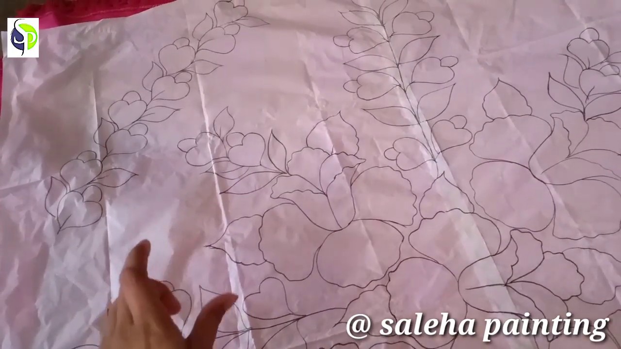 Draw for new bed sheet design.