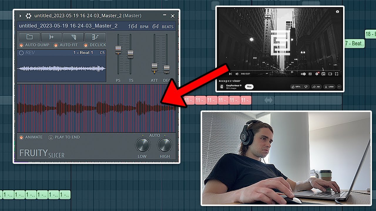 Finding a Sample From Youtube and Flipping It Into a Beat With FRUITY SLICER | FL Studio Cookup