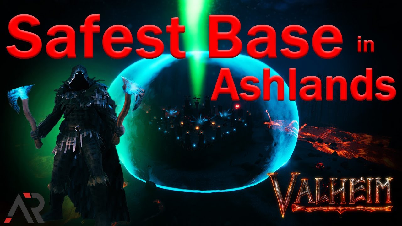 BUNKER Base in ASHLANDS: Step-by-Step Instructions! - Valheim -