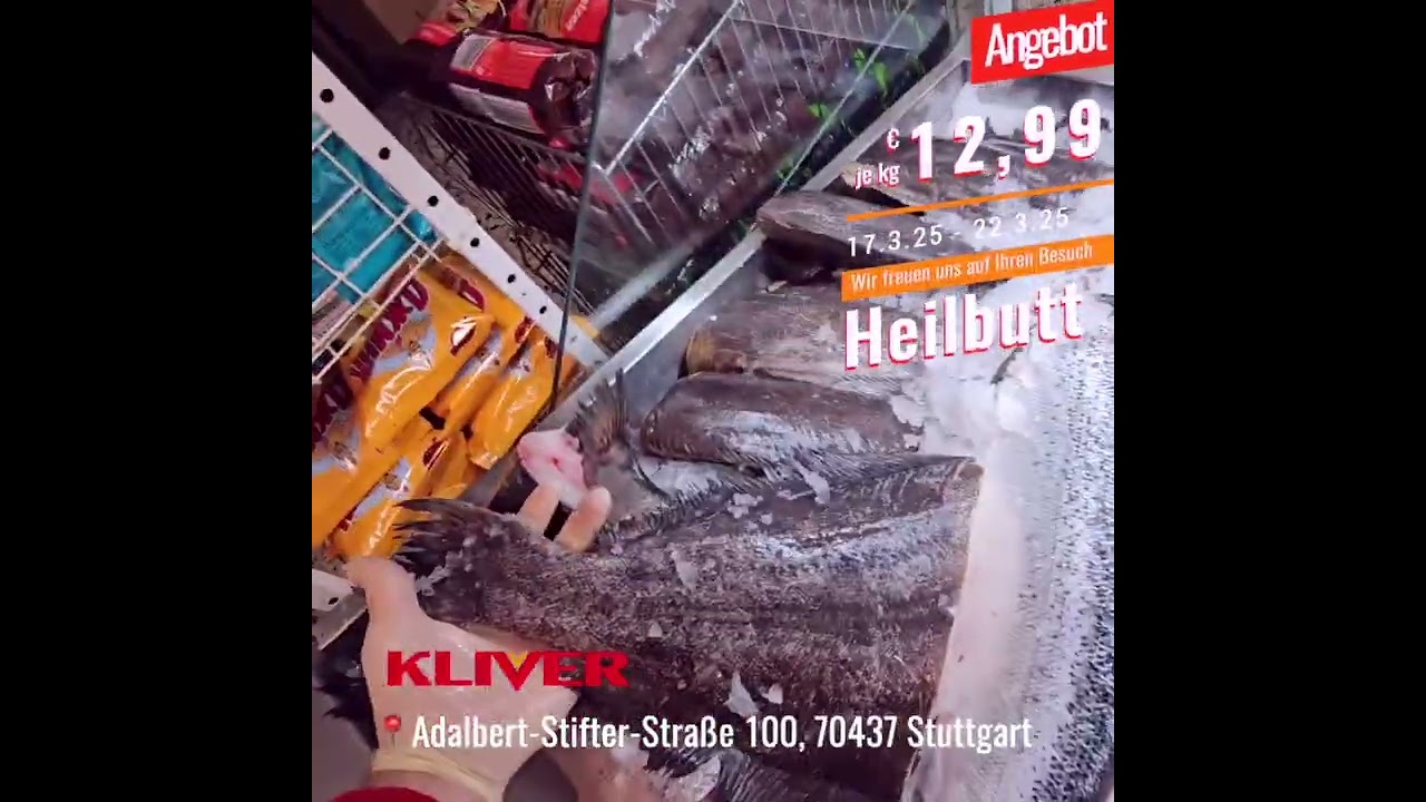 🐟 Frischer Heilbutt (Paltus)