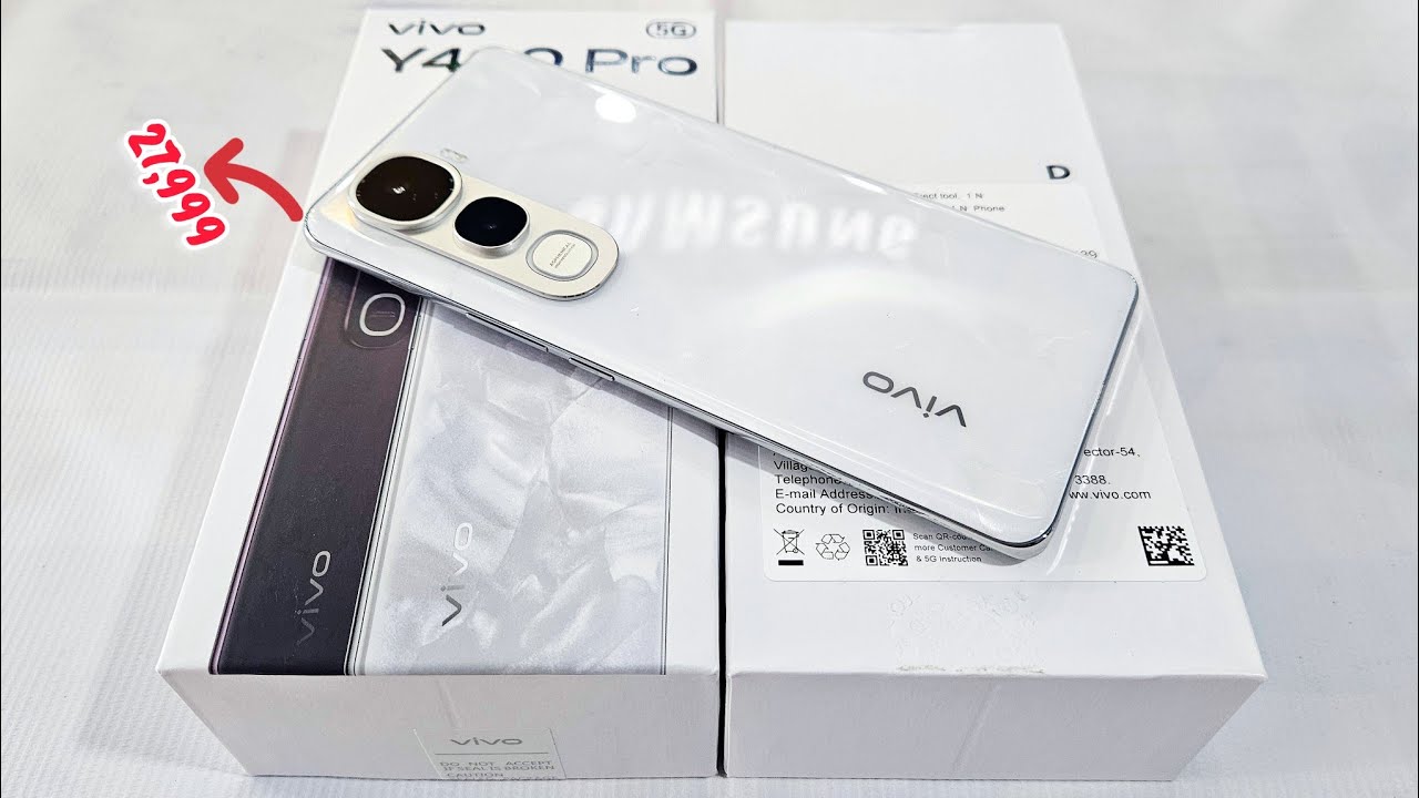 vivo Y400 Pro 5g 8/128 Unboxing and Price Details | Under 27999