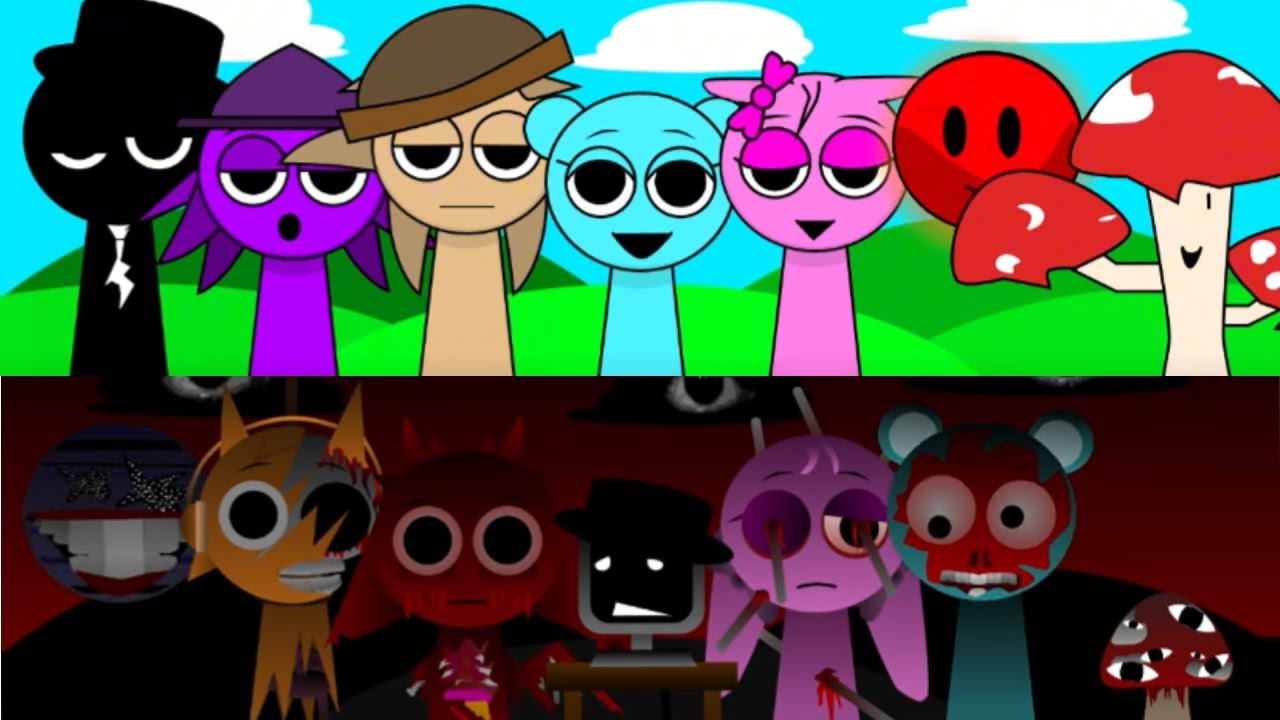 Sprunki SWAPPED But Deluxed🤗🥰incredibox sprunki animation