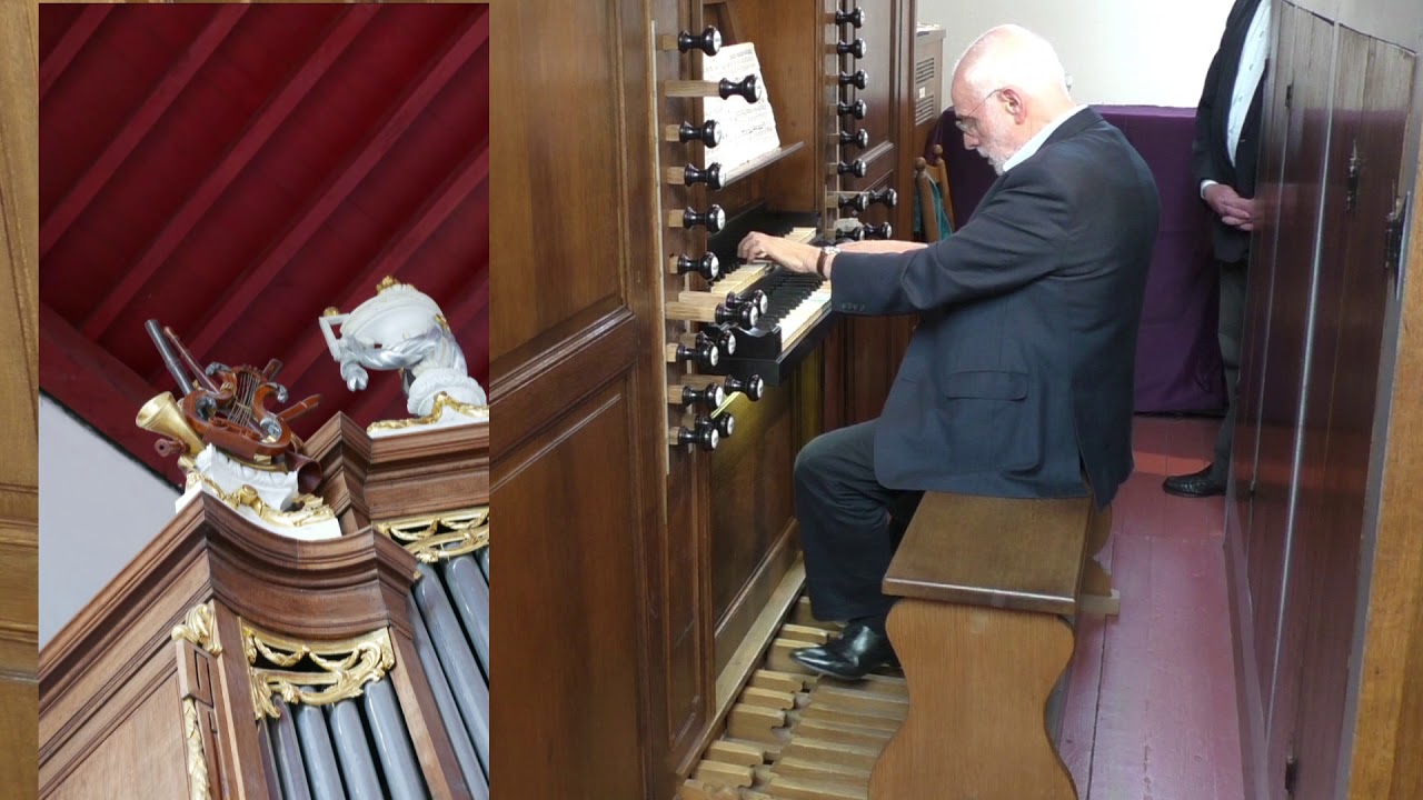 J.S. Bach (1685-1750) Nun komm, der Heiden Heiland Ton Koopman orgel Abdijkerk Den Haag-Loosduinen