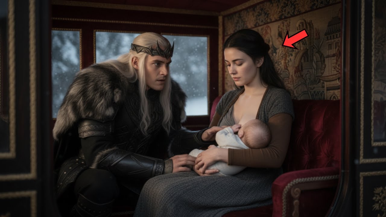 THE ALPHA KING'S PUP WOULDN’T STOP CRYING IN THE CARRIAGE—UNTIL THE HUMAN MAID DID THE UNTHINKABLE