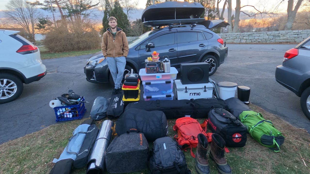 Solo Cross Country Camping in my Subaru Crosstrek - CT to UT - Part 1