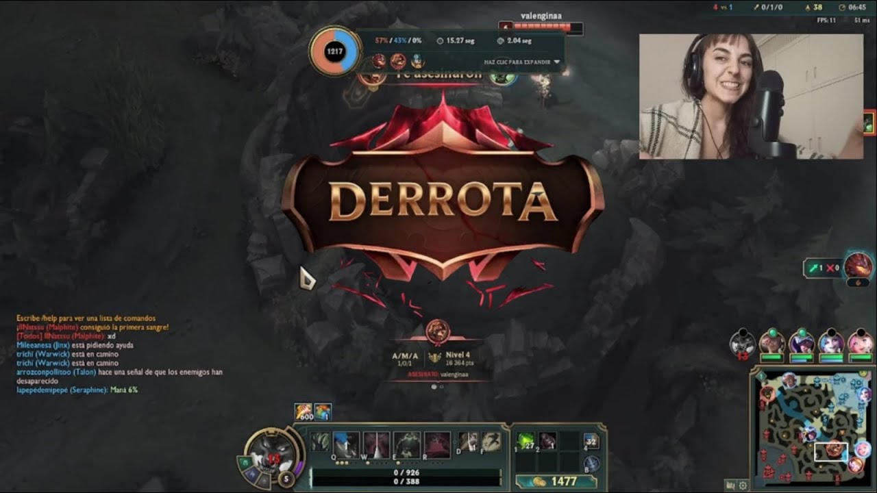 asmr jugando lol 🫶🏽🤬 (esta vez jg) (y se ve mi cara) (nobait)