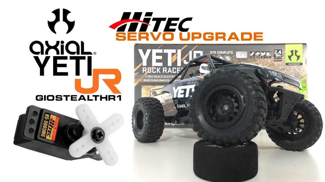 AXIAL YETI JR ROCK RACER UPGRADE : HiTEC SERVO HS-5065MG