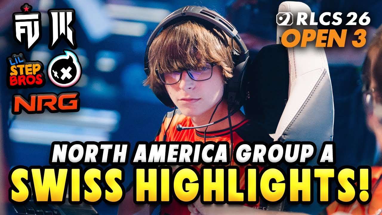 THE TOP GETS CHALLENGED!? | RLCS 2026 Swiss Group A Highlights | North America Open 3