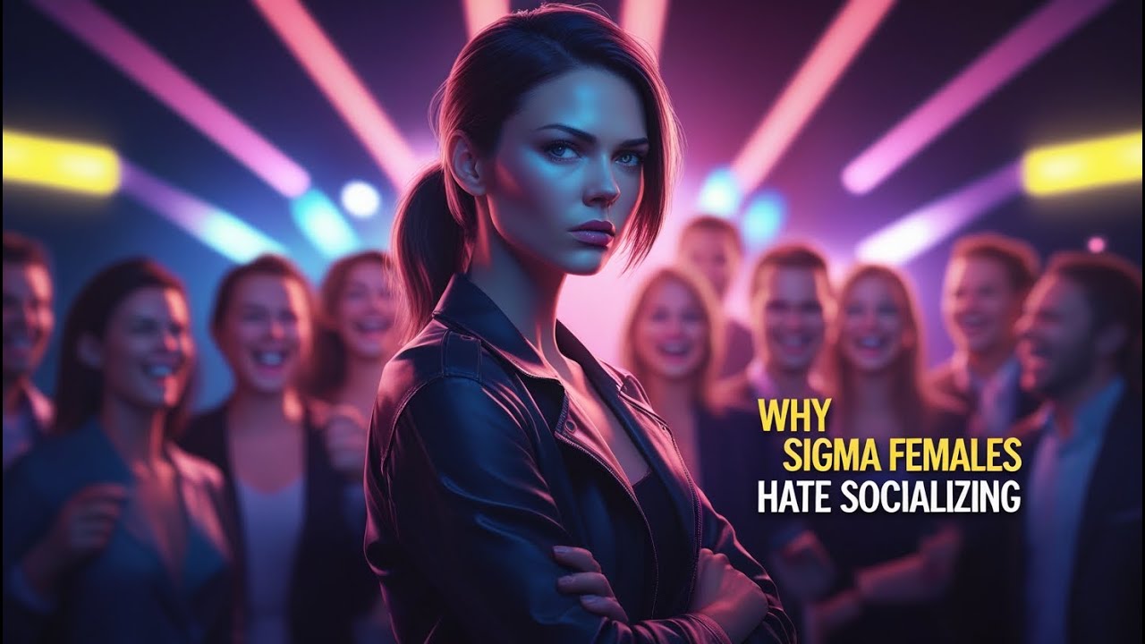 Why Sigma Women Avoid Social Groups