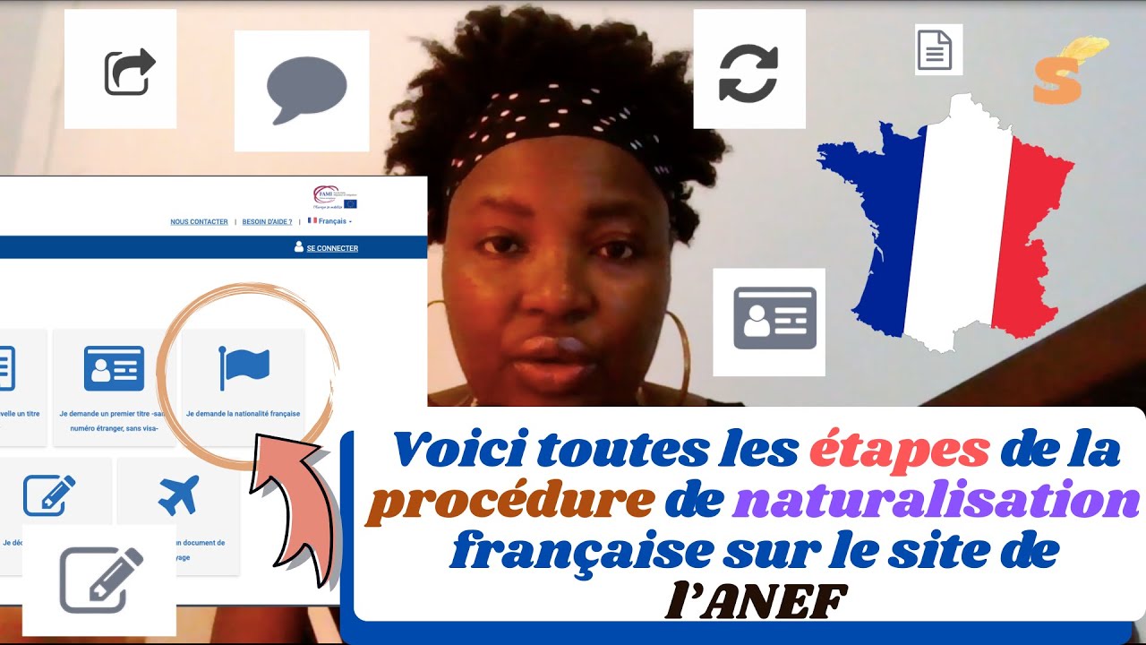 Voici toutes les étapes de la procédure de naturalisation française sur le site de l’ANEF
