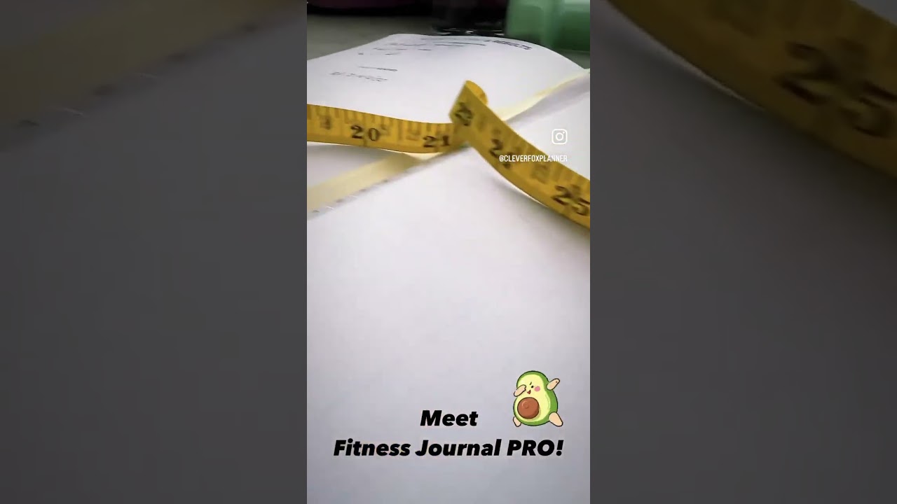 Just launched - Clever Fox Fitness Journal PRO!