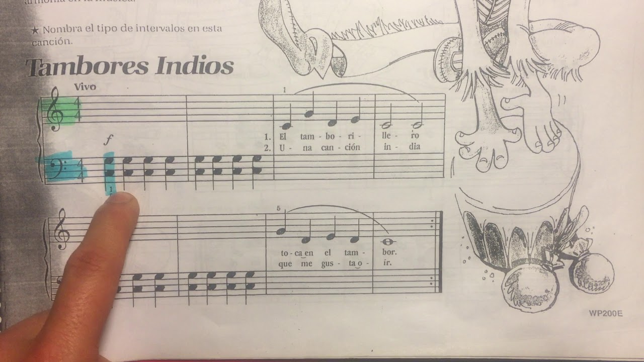 Método Bastien elemental - (27) tambores indios (A)