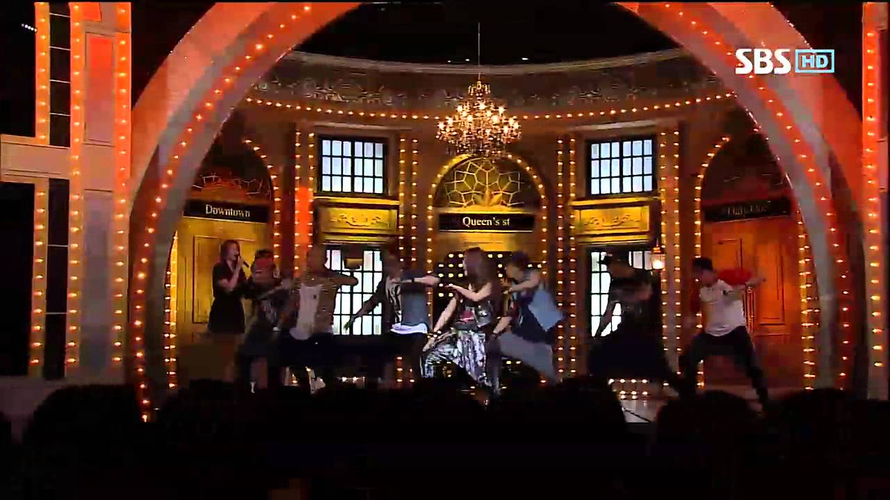 BoA [The Shadow / Only One] @SBS Inkigayo Популярная песня 20120729