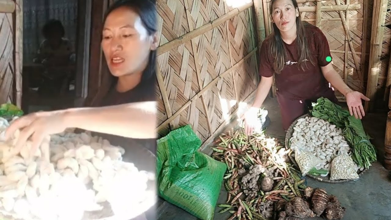  I received organic vegetables from my best friend