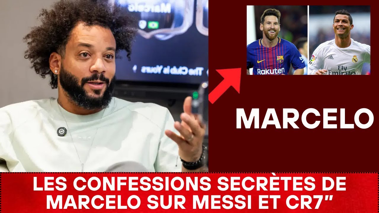Marcelo Brise Enfin Le Silence : La Vérité CHOC Sur Messi et Cristiano Ronaldo !