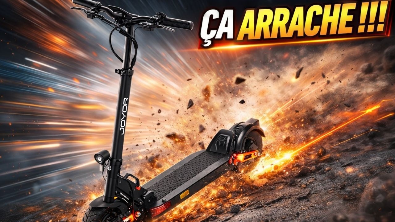 Cette trottinette m&rsquo;a PRESQUE D&Eacute;SHABILL&Eacute; en pleine acc&eacute;l&eacute;ration 😱💨 Joyor T10