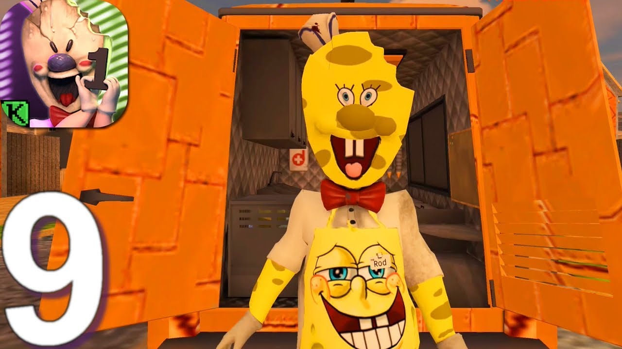 Ice Scream - Gameplay Walkthrough Part 9 Rod is Evil SpongeBob Full Game (Android, iOS)