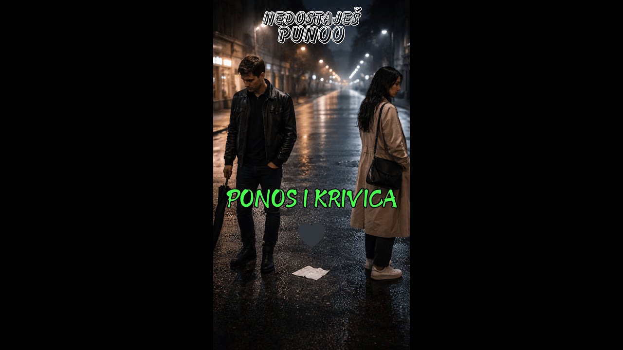 PONOS I KRIVICA #1 🖤 - Tužni ljubavni citati: kad je “izvini” prekasno