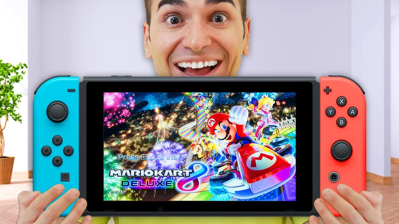 REGALO LA NUOVA NINTENDO SWITCH A MOLLY
