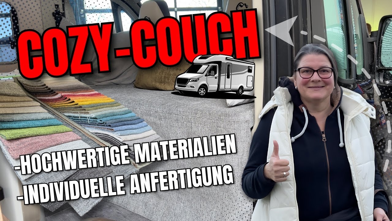 Cozy Couch: Endlich eine Kuschelecke im Wohnmobil