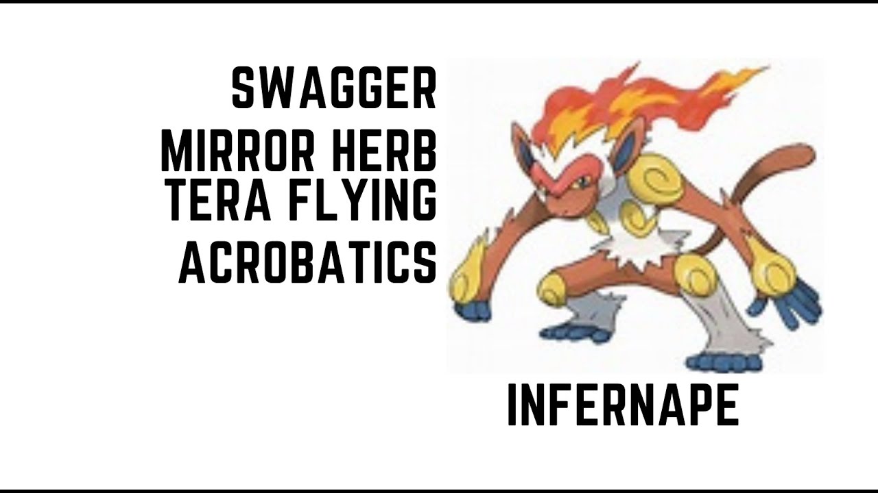 Tera flying swagger Infernape is broken in national Dex Ubers!