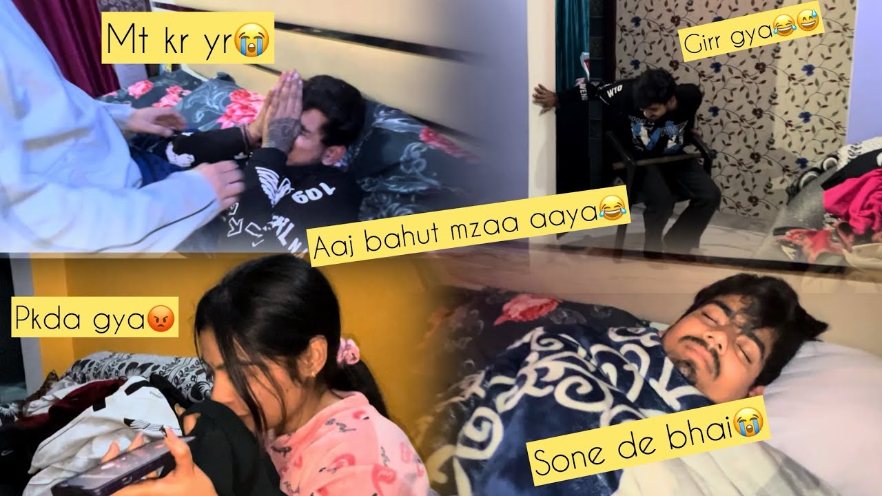 Irritating my brother @Avinash banathia vlogs  [Gone wrong 😅]
