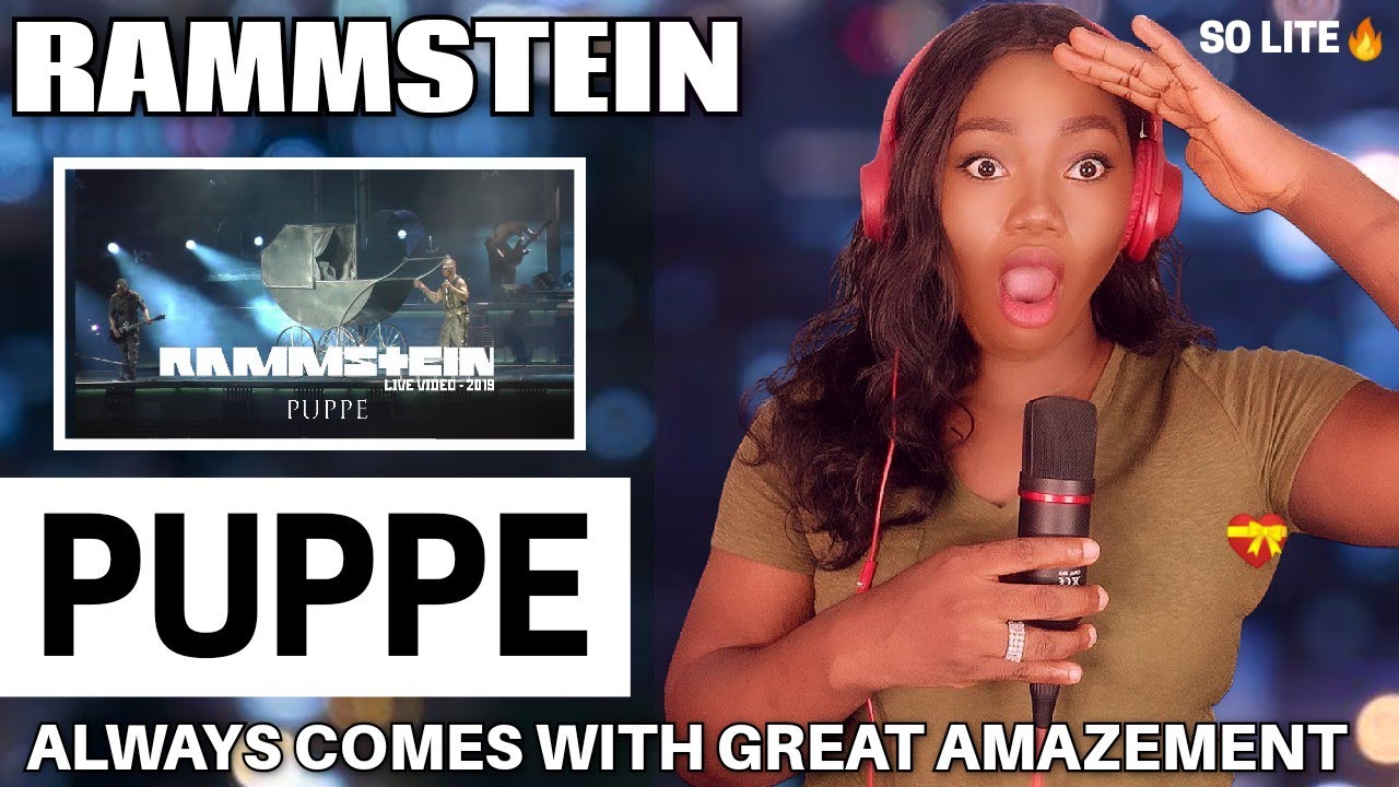 SINGER REACTS | FIRST TIME HEARING RAMMSTEIN - PUPPE (Live Video -2019) REACTION!!!😱