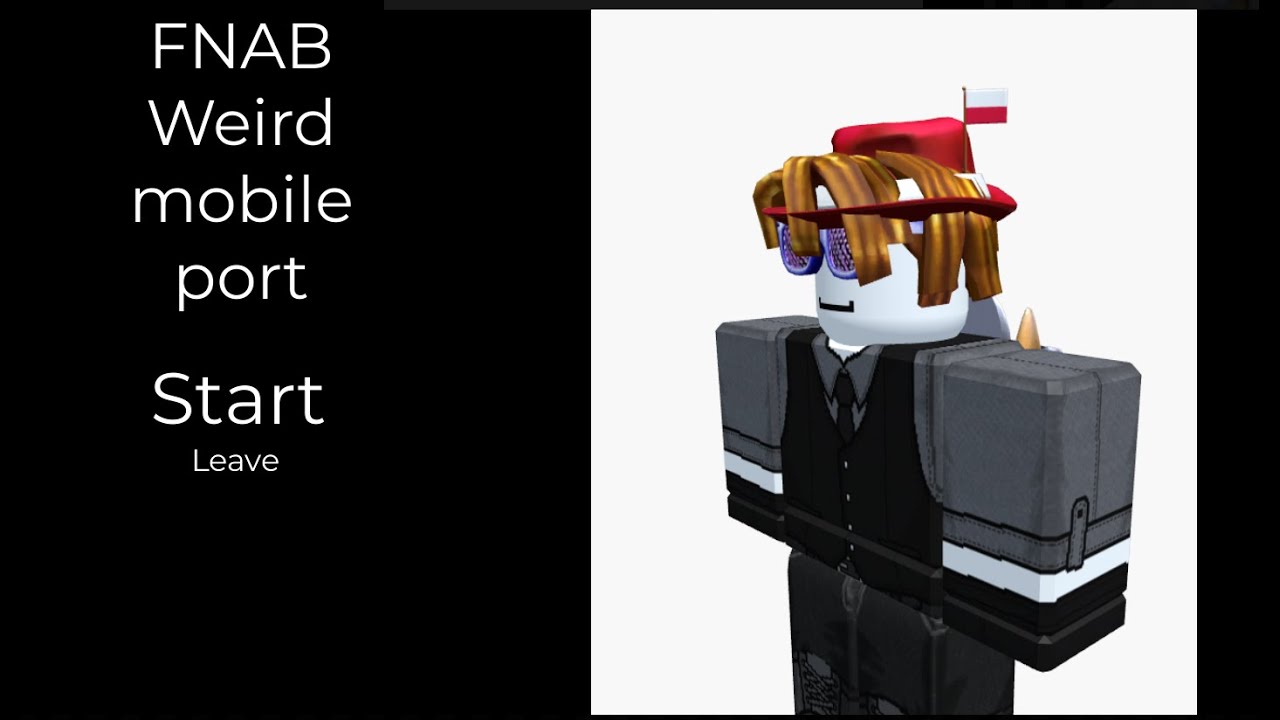 FNAF weird mobile port | My Movie roblox version.