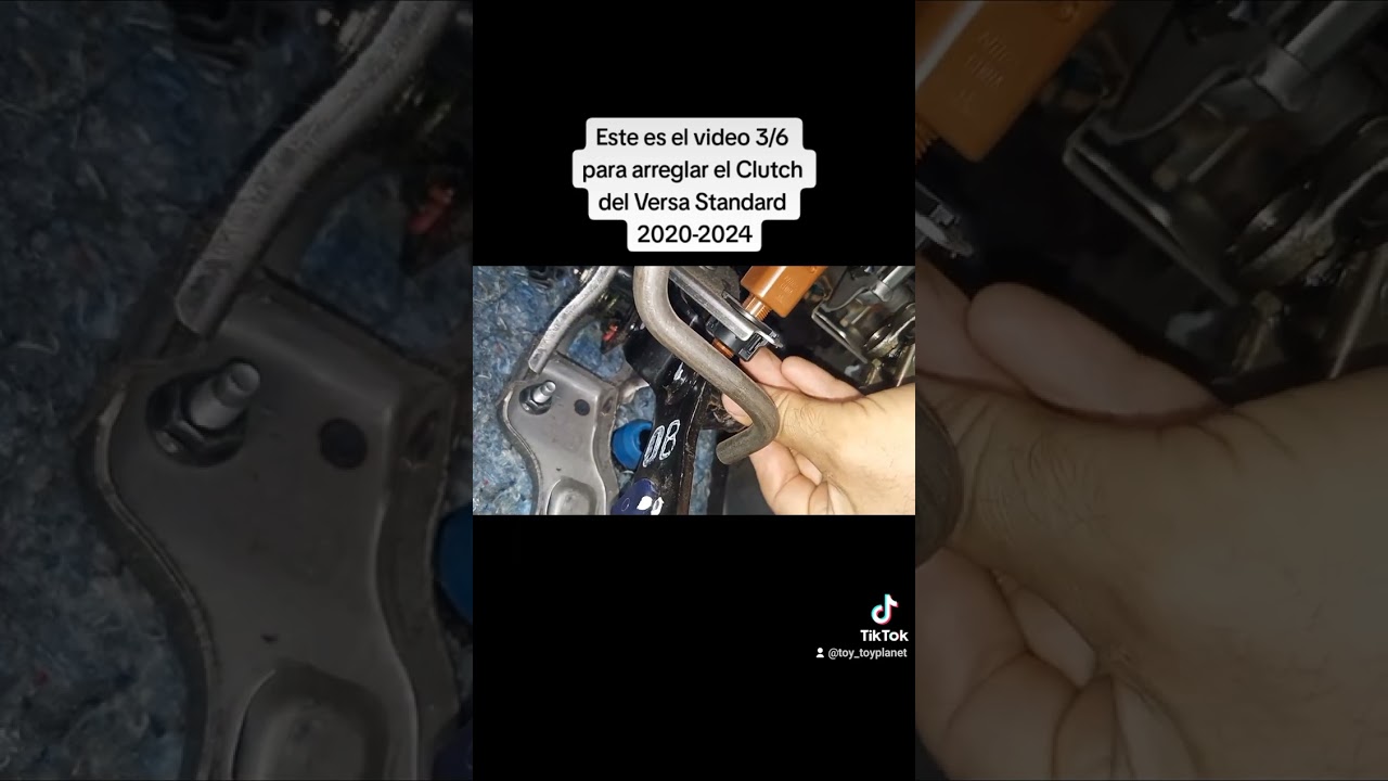 Cómo arreglar el Clutch del Versa Standard 2020-2024