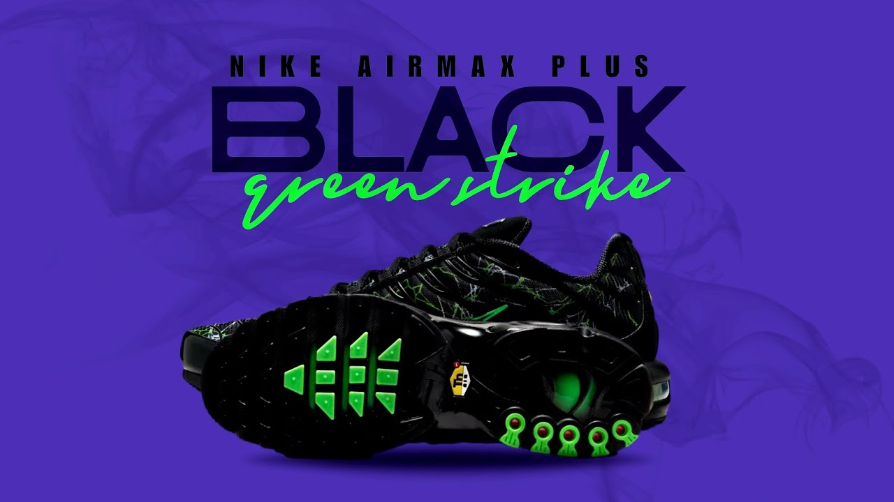 GREEN STRIKE BLACK 2025 Nike Air Max Plus DETAILED LOOK + PRICE