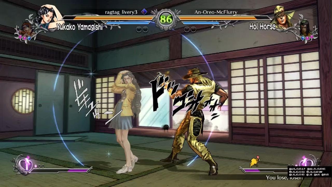 JoJo's Bizarre Adventure All Star Battle R Online Matches 1057