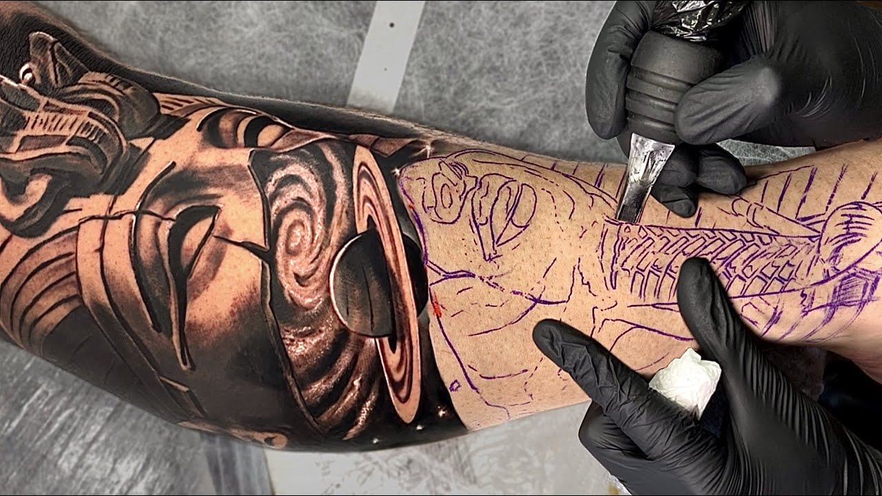 Tatuagem Egípcia | Time Lapse - By Uilian Garcez