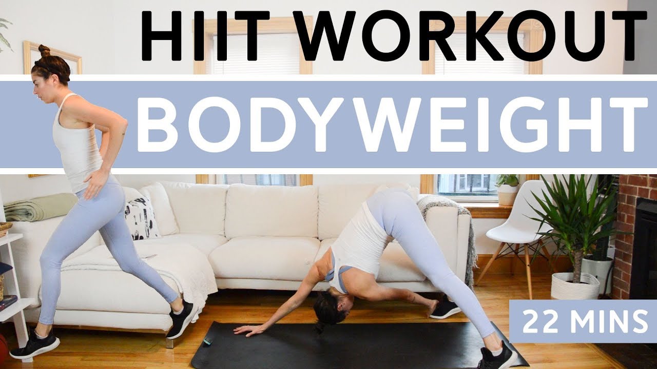 HIIT-тренировка с собственным весом — всё тело