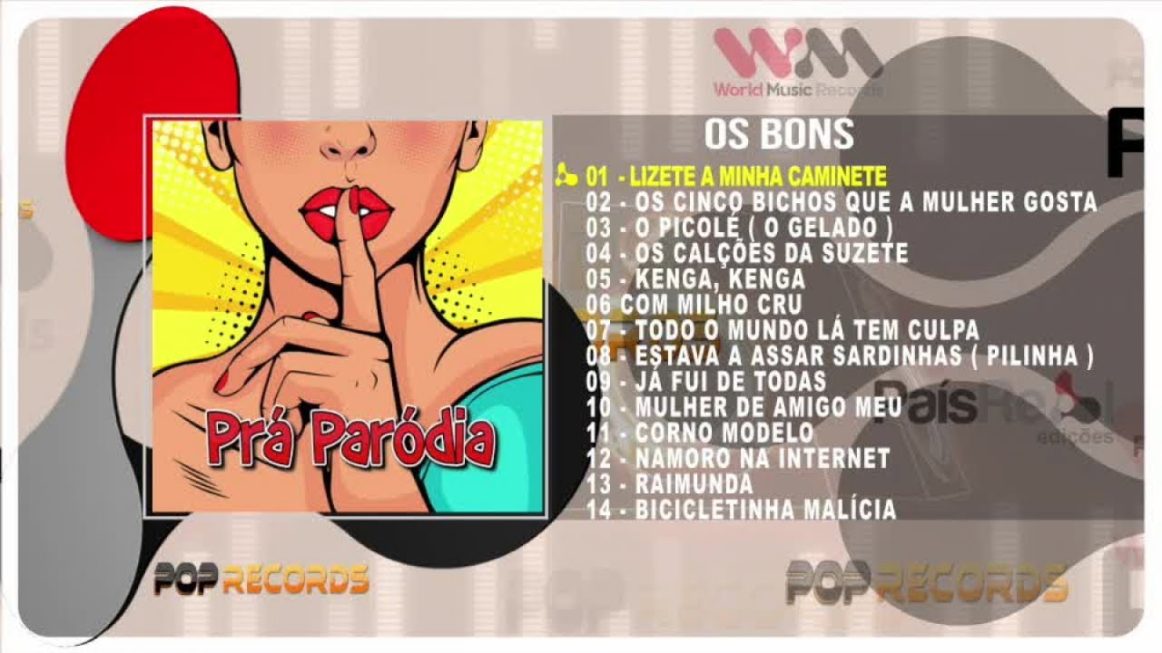 OS BONS - Prá Paródia - ( Full Album )