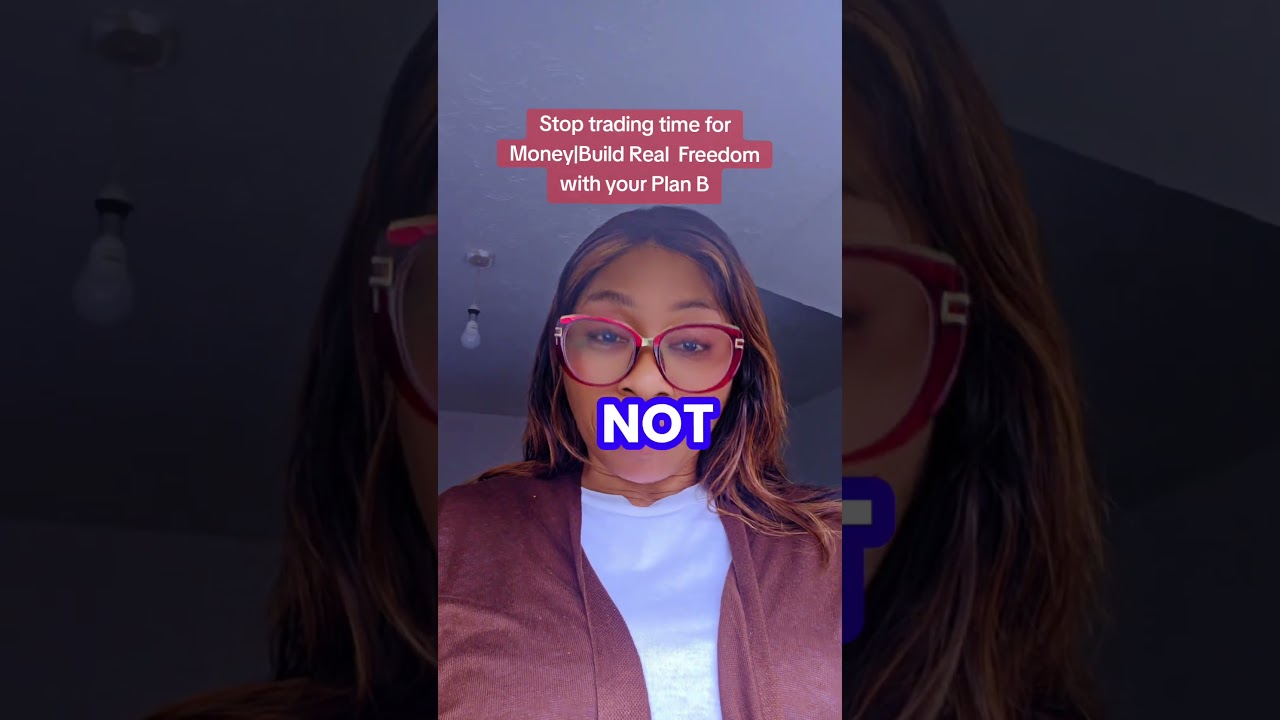 Stop trading time for Money