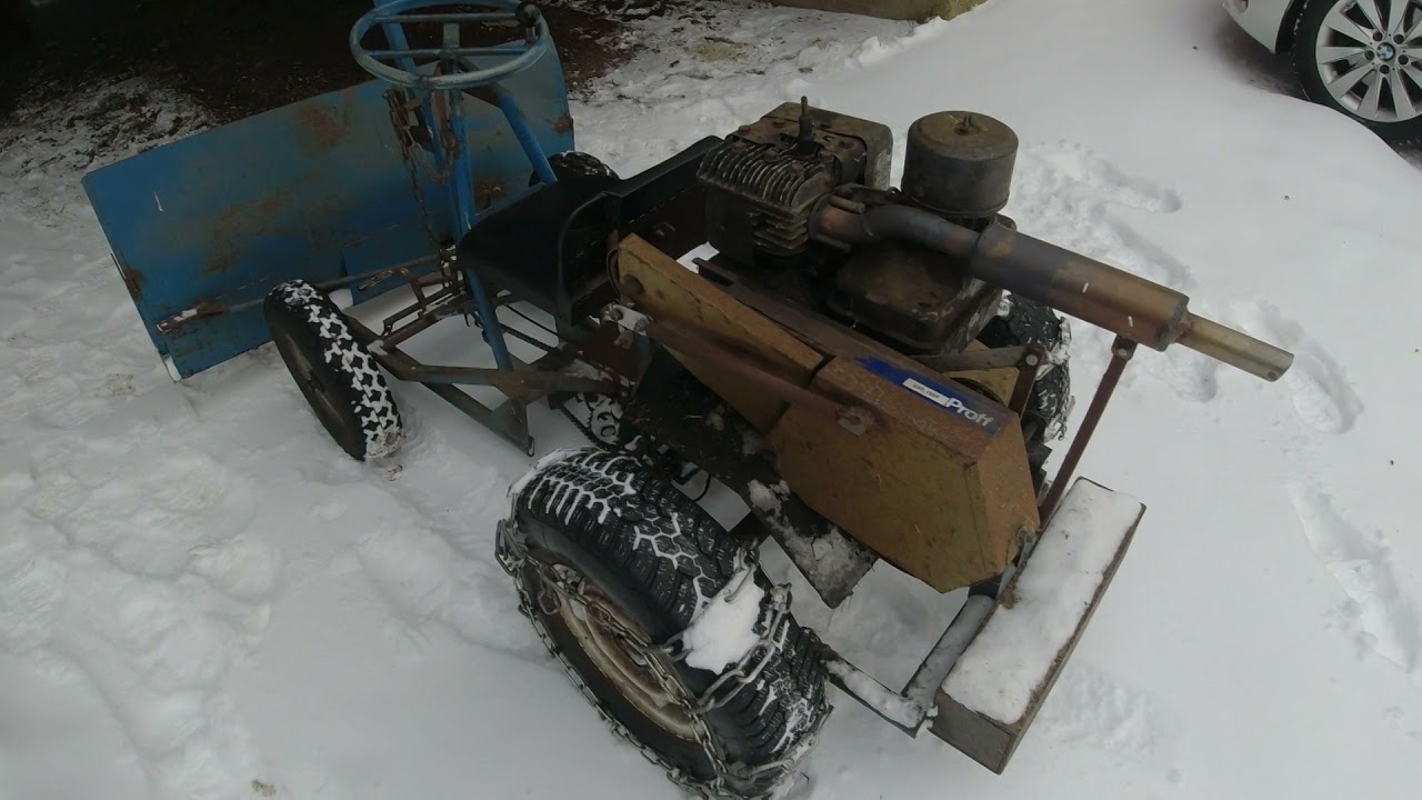 5 HP Snöplog / Snowplow