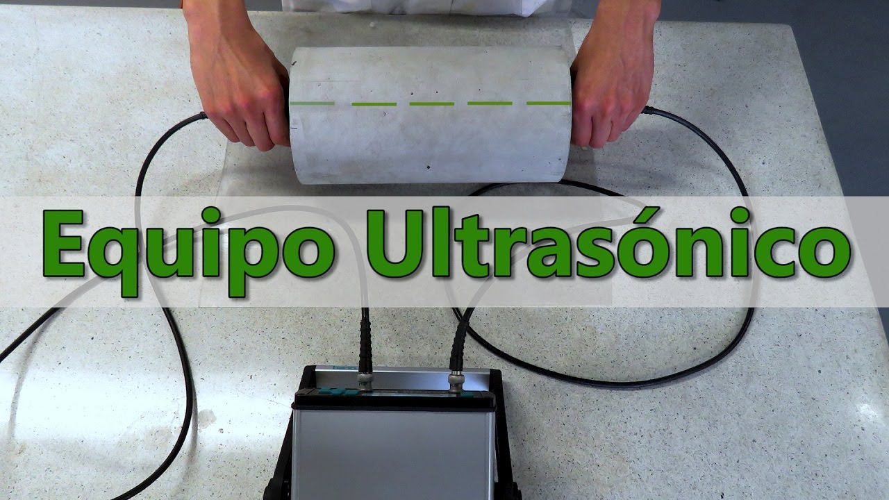 Cómo UTILIZAR el INSTRUMENTO DE ULTRASONIDO - Ensayo NO DESTRUCTIVO de la RESISTENCIA del CONCRETO
