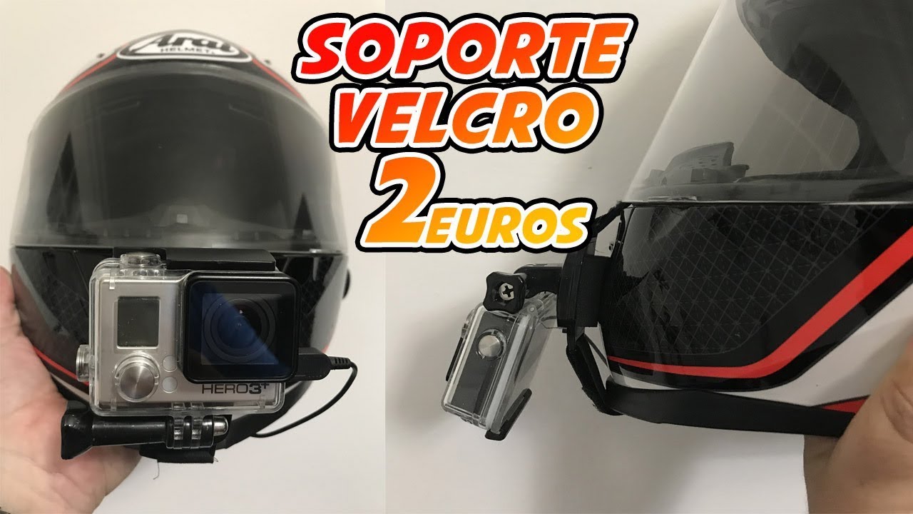 LA MEJOR FORMA DE COLOCAR LA GOPRO EN EL CASCO PARA MOTOVLOGS