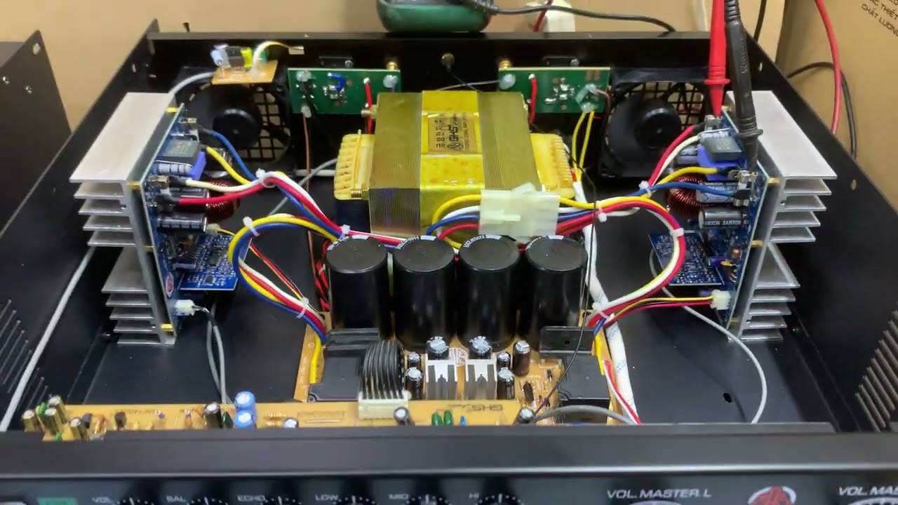 AMPLI 2 KÊNH CÔNG SUẤT LỚN CỦA GHS : Model CD-600ER 
