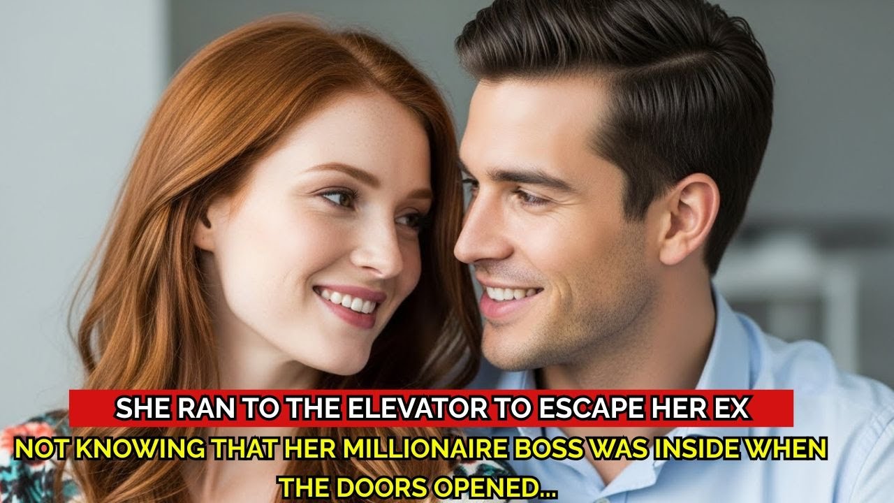 She ran to the elevator fleeing her ex—unaware her millionaire boss was inside when doors opened