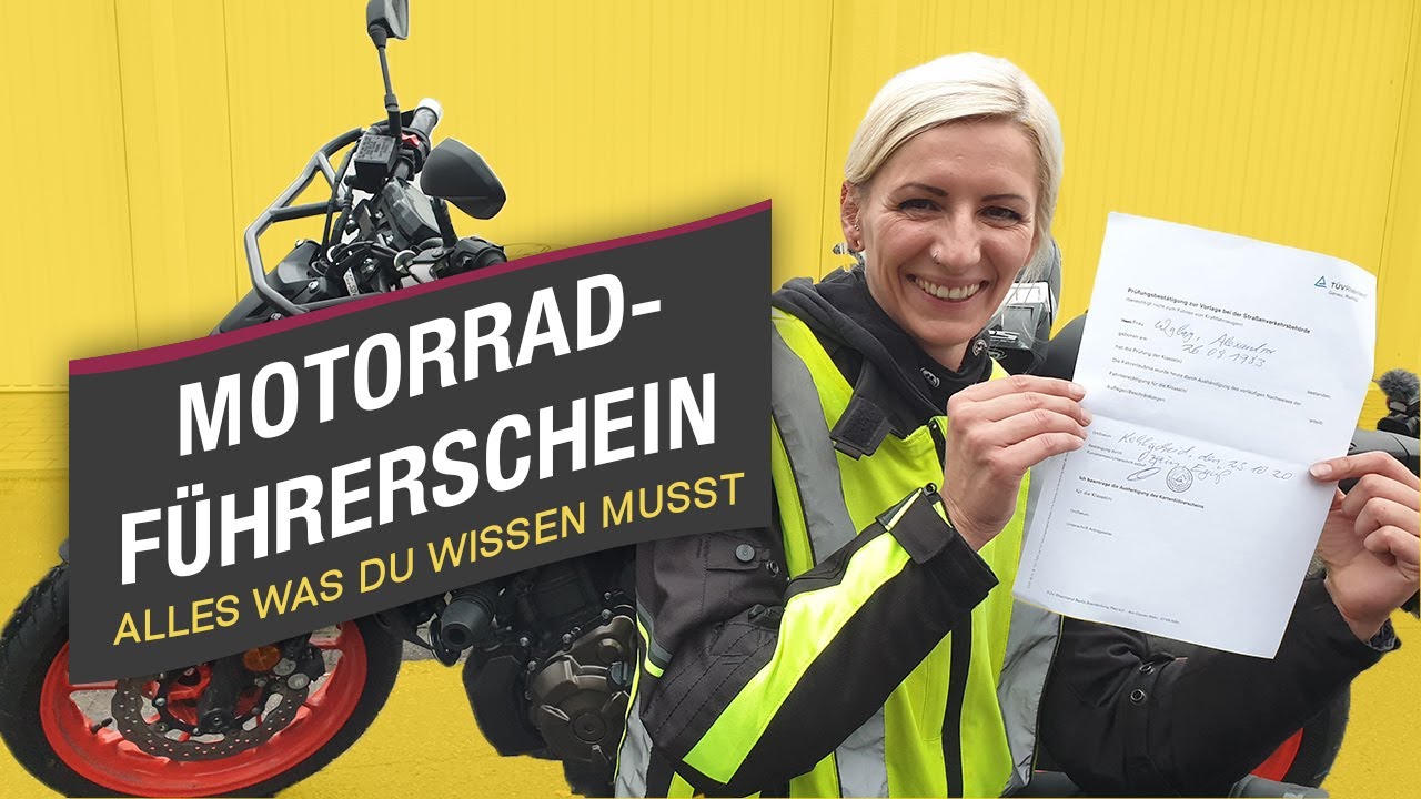 Motorradführerschein I Alles was du wissen musst I Ride smart - sicher unterwegs