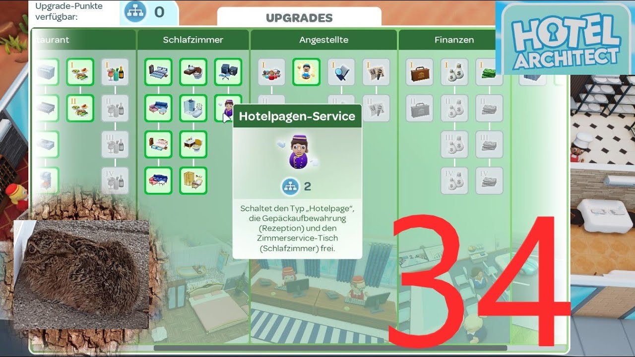Hotel Architect 🏬👩‍🔧 34 - Der Hotelpagen-Service 🧑‍💼🧳