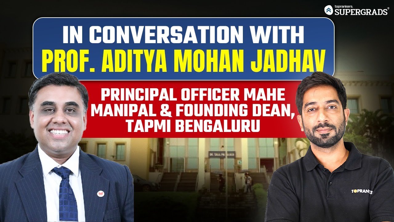 EXCLUSIVE INTERVIEW with Tapmi Principal Officer Aditya Mohan Sir 🎤| Tapmi's UG Management Programs🎯