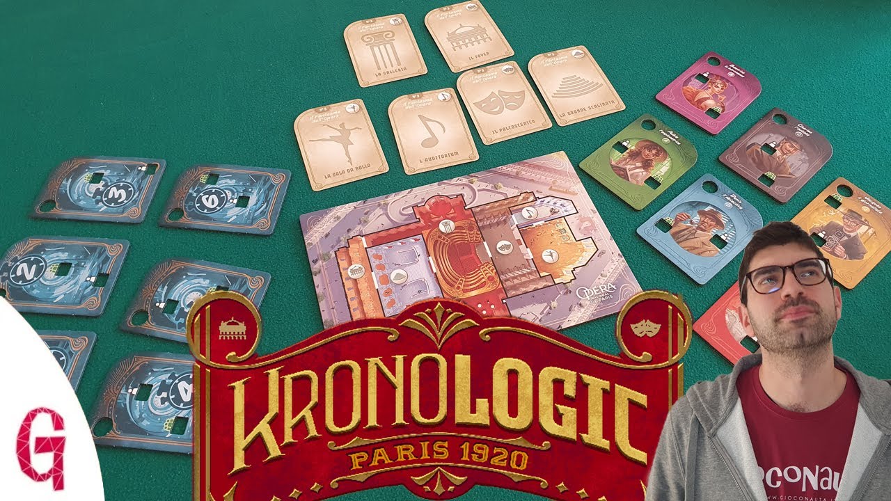 KRONOLOGIC PARIS 1920 - Tutorial e commenti -Una valida alternativa al classico CLUEDO-OnTheBoard147