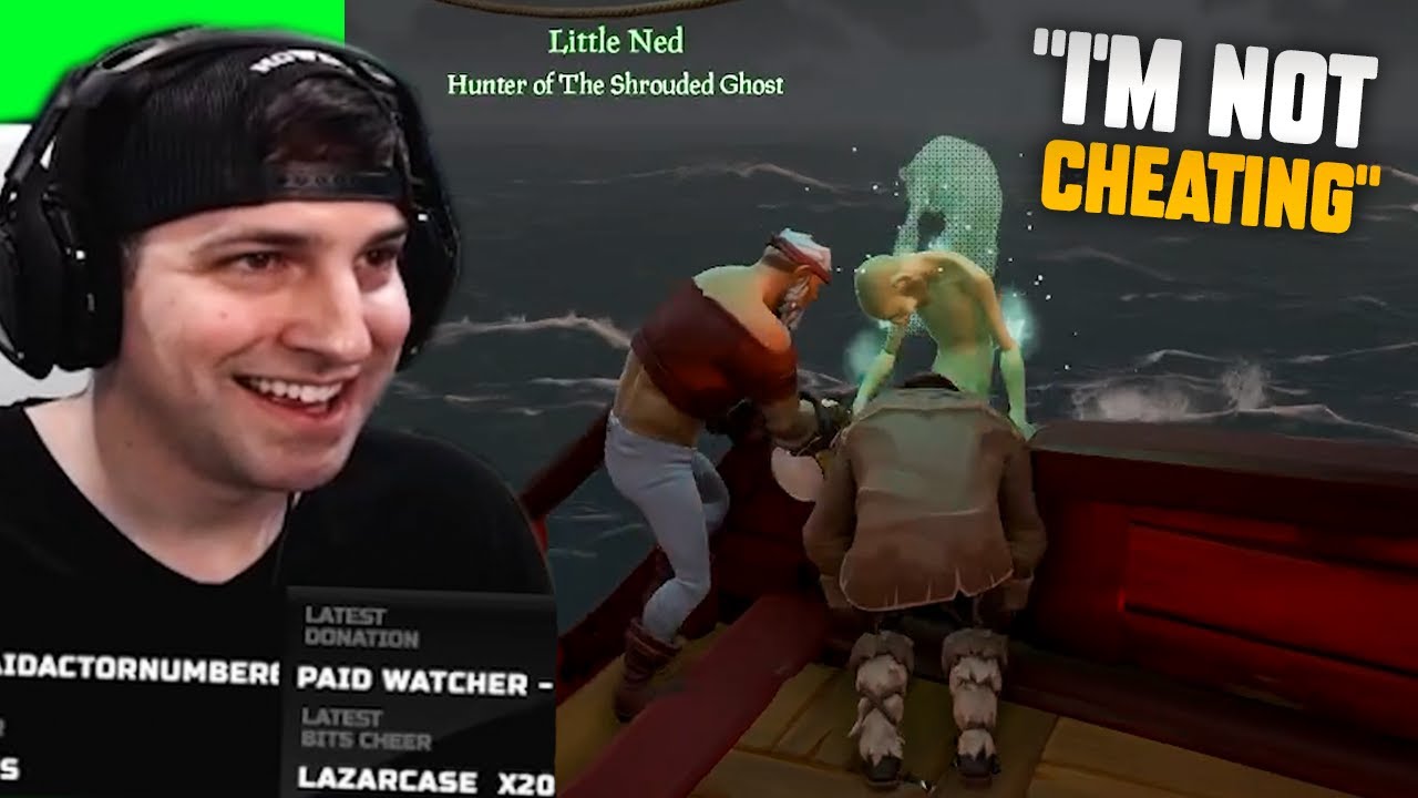 В игре Sea of ​​Thieves я встретил САМОГО УЖАСНОГО ЧИТЕРА!!