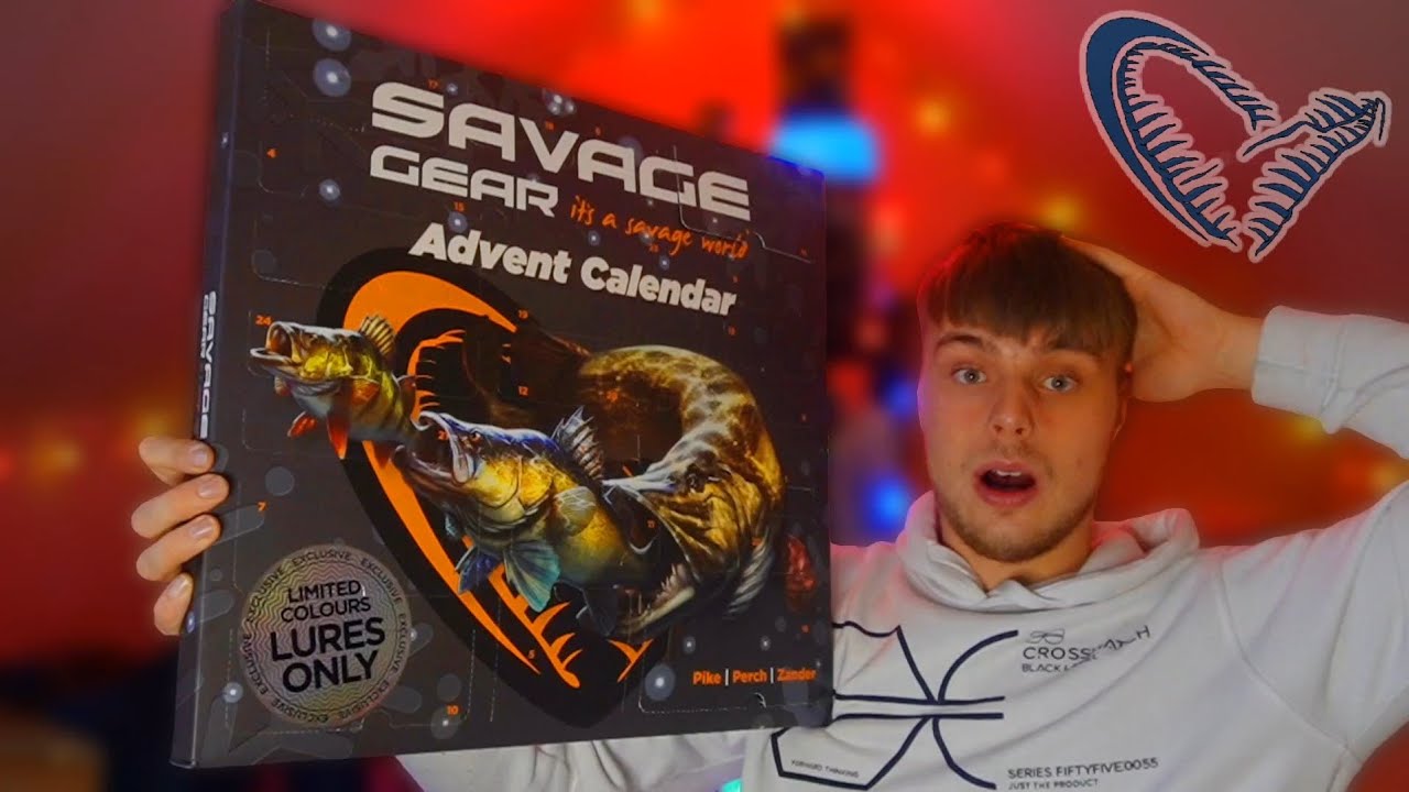 Распаковываем адвент-календарь Savage Gear 2025!