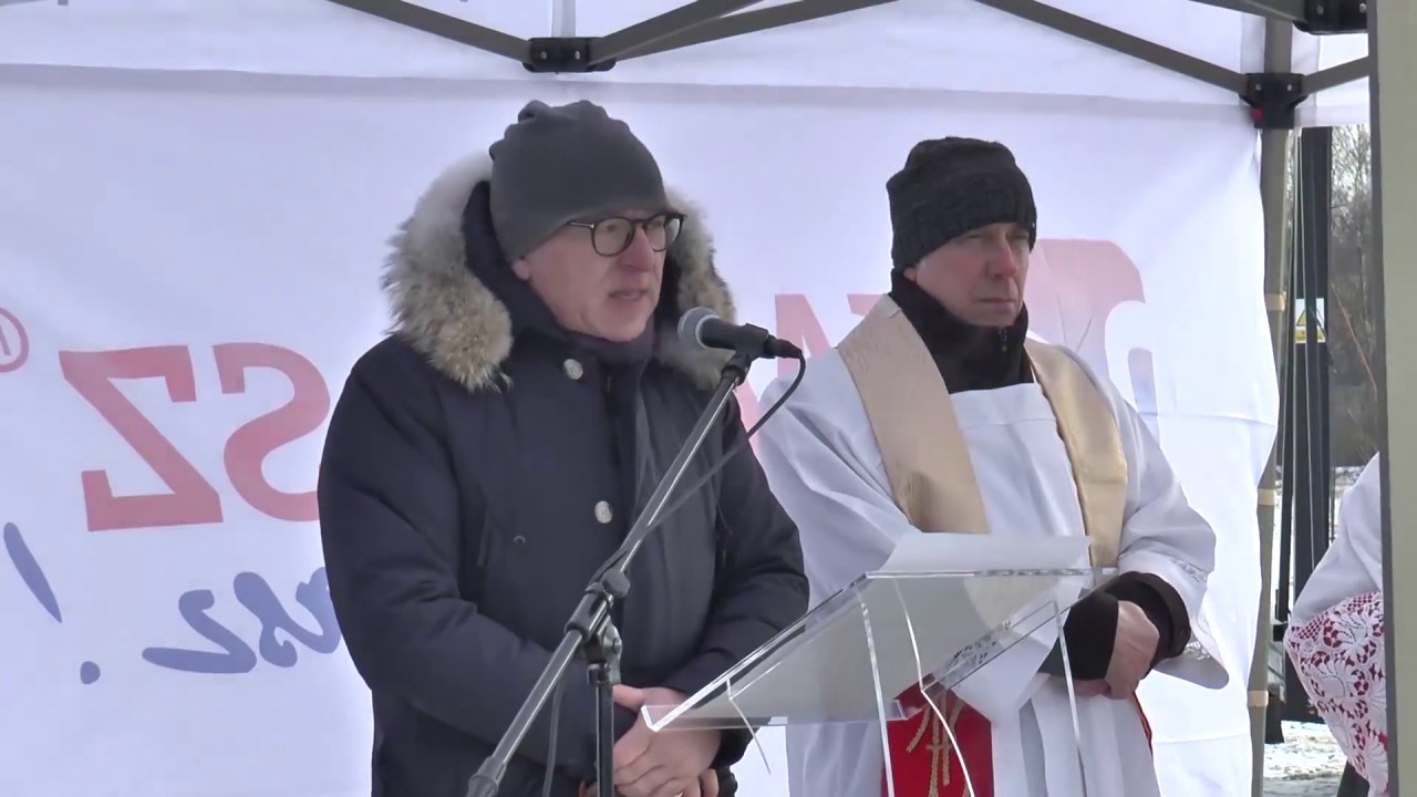 Wmurowanie kamienia węgielnego pod Zakład Drobiarski WIPASZ