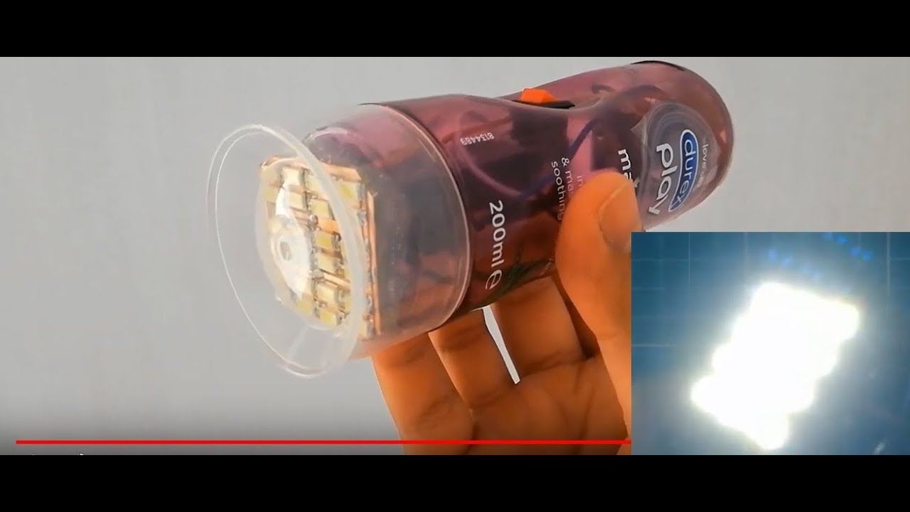 DIY powerful flashlight (better than commercial ones)