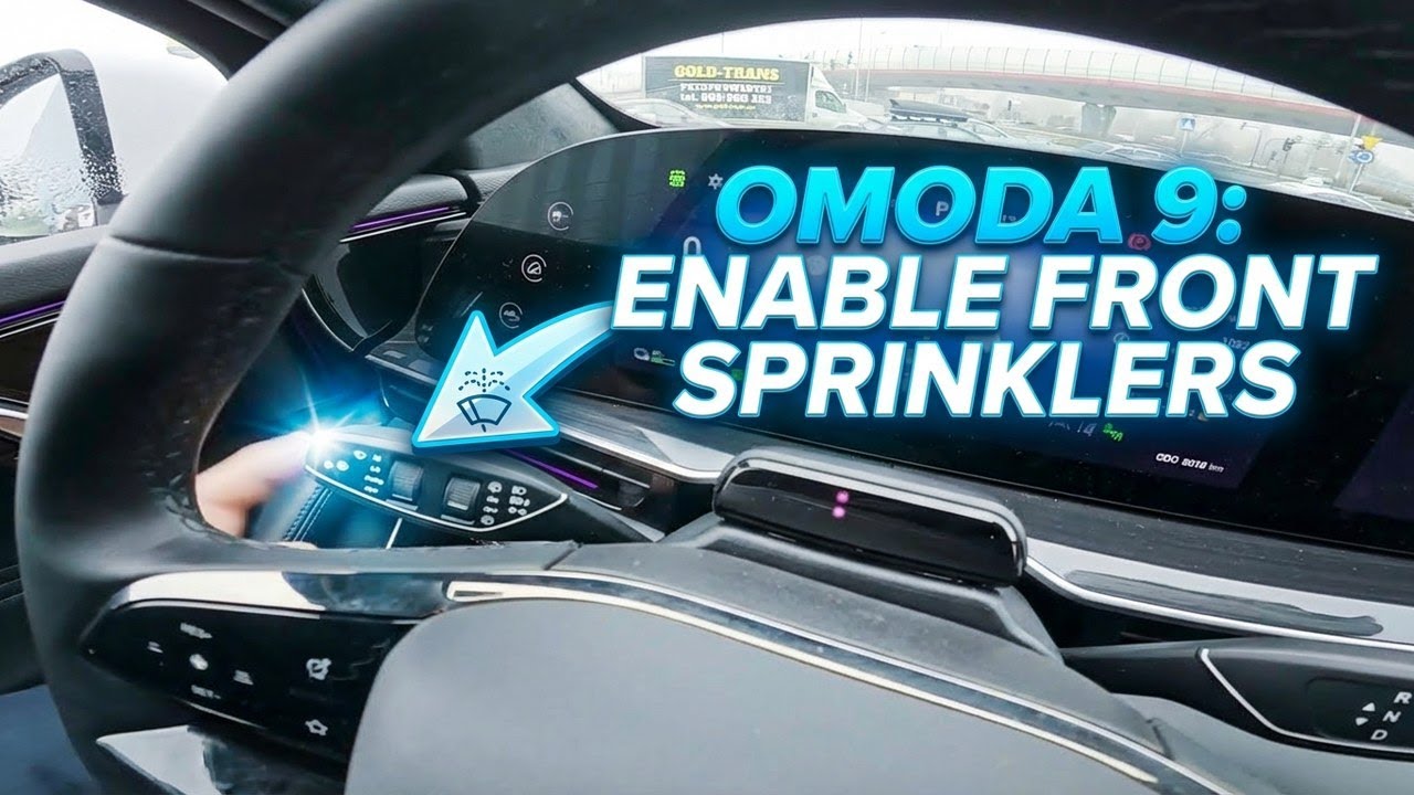 OMODA 9 – Как включить/выключить фронтальные спринклеры